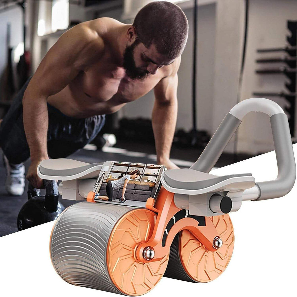 Rueda Abdominal Pro + Guía de Entrenamiento Gratis